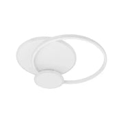 LED luster so silvianskym diaľkovým ovládaním s 3 kruhmi 58 W Cold/Hot/White Neutrál biela