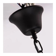 Lusty rustikálne 6x E27 kruhový kruhový kruh