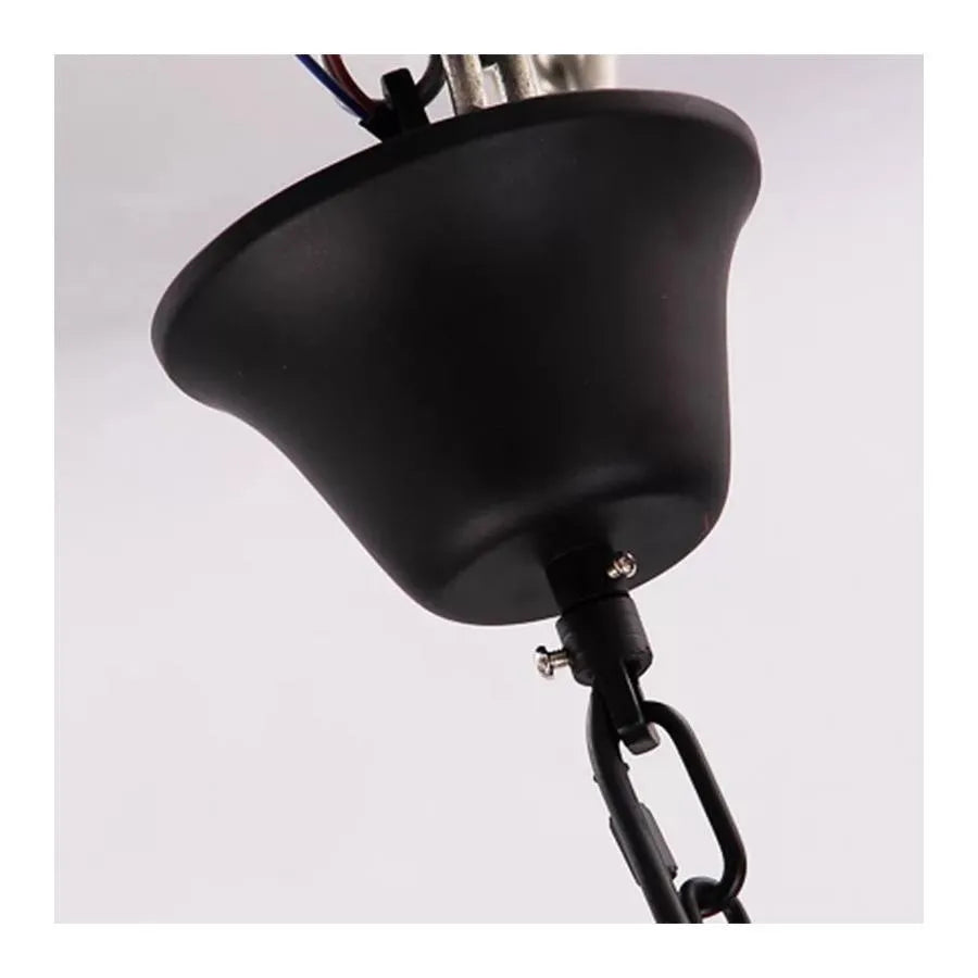 Lusty rustikálne 6x E27 kruhový kruhový kruh