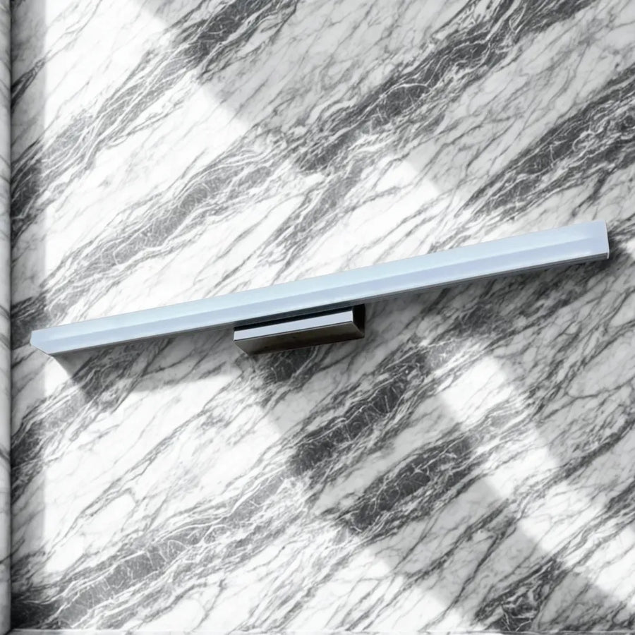 Kúpeľňové LED nástenné svietidlo COMO, 8W, lineárne, neutrálne svetlo, čierna