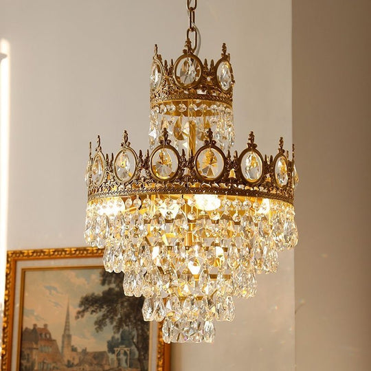 Krištáľový luster REGALITE Petito, 8XE14, priemer 45 cm, lesklé zlato, nastaviteľná výška Krištáľové lustre Predvolený názov Alessandro Design