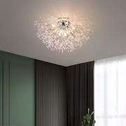 Rondo Vivace Crystal Less, 6x G9, 49 cm, chróm