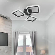 LED LED Pulsaris, 40 W, akrylové, čierne, 4000K, IP.20