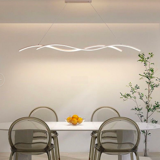 LED luster s diaľkovým ovládaním VEYRA, 27W, Studené/Teplé/Neutrálne svetlo, Stmievateľné, Biely LED luster s diaľkovým ovládaním Predvolený názov Alessandro Design