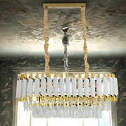 Candelabru Cristal VERSAILLES Regalis, Diametru 80cm, 10xE14, Alb, Inaltime reglabila