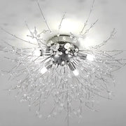 Crystal Luster Rondo Vivace, 6x G9, Chrome, 49 cm