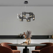 Luster Crystal Mathew 6x E14 čierny