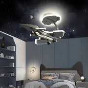 FIGHTER LED luster, 100W, Studené/Teplé/Neutrálne svetlo, Strieborný