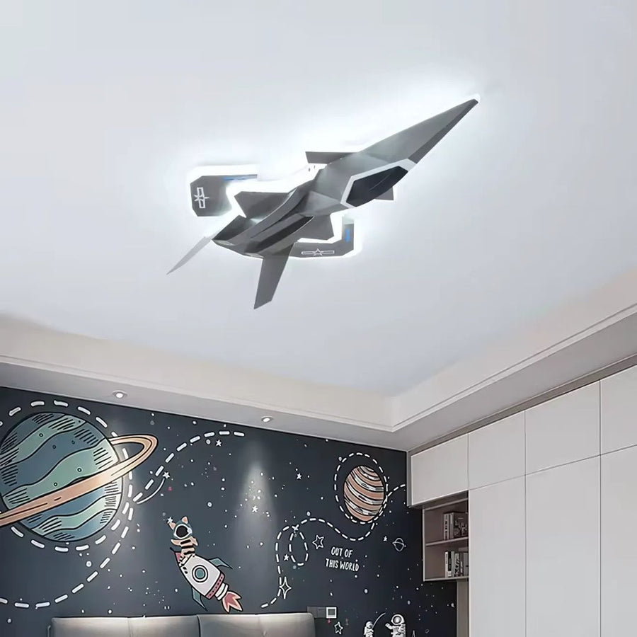 LED luster FIGHTER, 101W, Studené/Teplé/Neutrálne svetlo, Strieborný