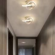 LED LED vrcholy nekonečné, 42 W, 2 kruhy, studené/horúce/neutrálne svetlo, biele