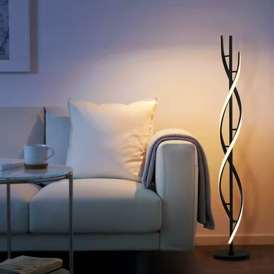 Usilon LED lampa, 27W, 3000K/ 4000K/6000K, kov a akryl, čierna veioze a predvolený názov Alessandro Design
