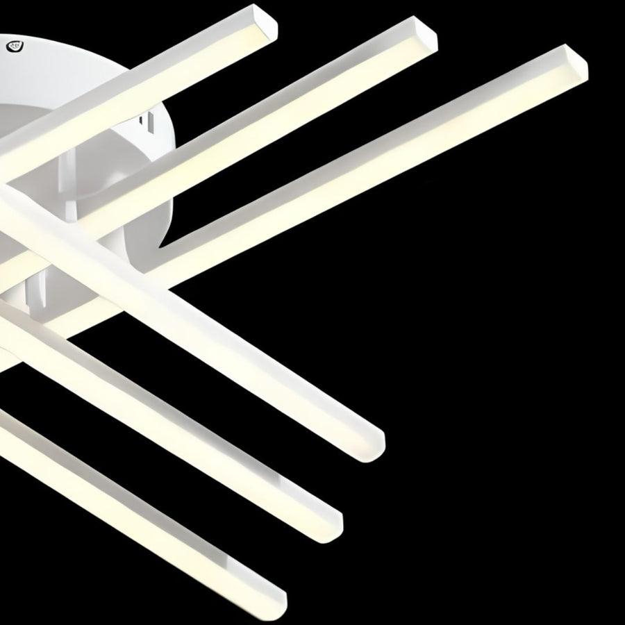 LED luster GIO, 82W, studené/teplé/neutrálne svetlo, biely