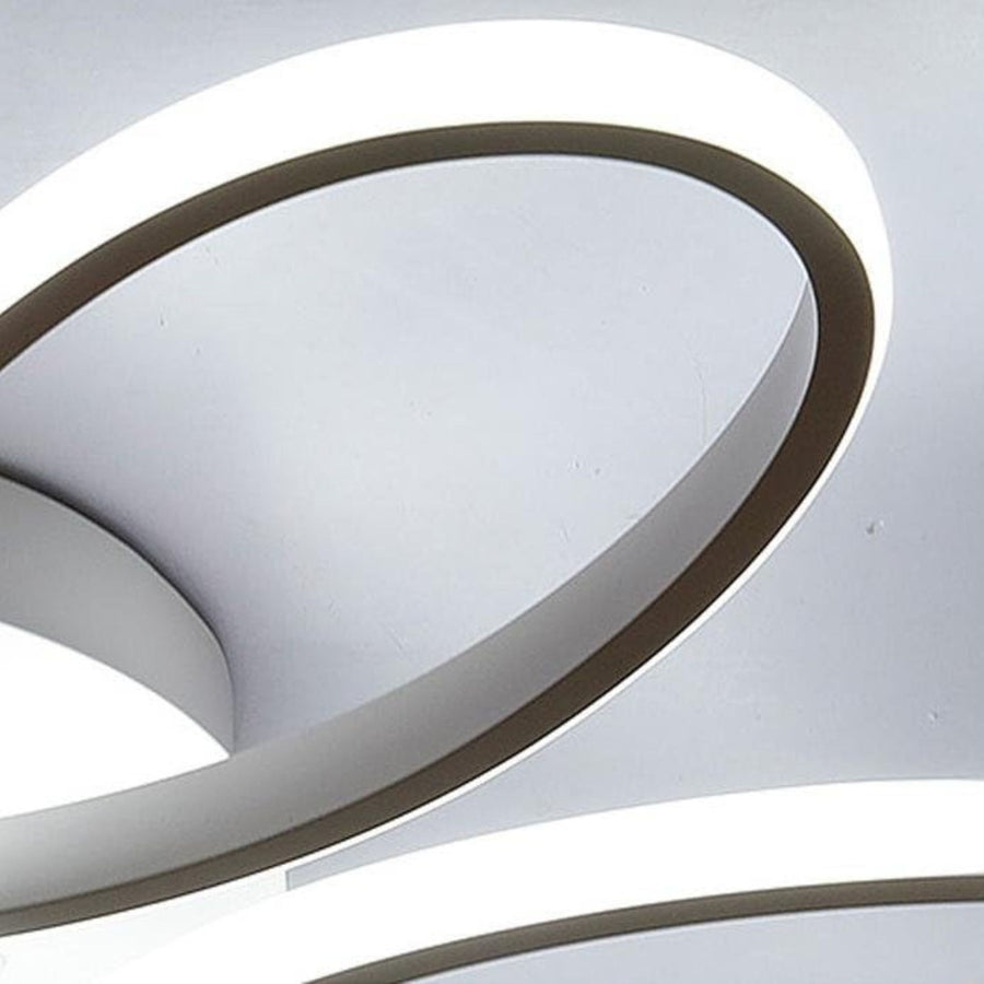 LED luster s diaľkovým ovládaním ELIZA, 65W, studené/teplé/neutrálne svetlo, stmievateľné, biela