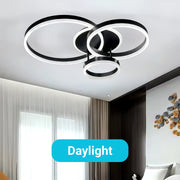 LED túžba s diaľkovým ovládaním Lilith 144W SMOLNABLE BLACK