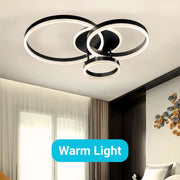 LED túžba s diaľkovým ovládaním Lilith 144W SMOLNABLE BLACK