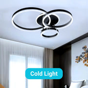 LED túžba s diaľkovým ovládaním Lilith 144W SMOLNABLE BLACK
