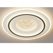 LED luster s linkou diaľkového ovládača eleganza, 125 W, 2 kruhy, studené/horúce/neutrálne svetlo, nestabilné, čierne