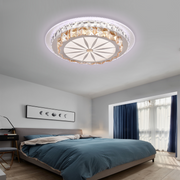 LED luster s diaľkovým ovládaním miralux, 96W, svetlo studeného/horúce/RGB, nestabilné, čierne