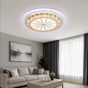 LED luster s diaľkovým ovládaním miralux, 96W, svetlo studeného/horúce/RGB, nestabilné, čierne