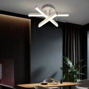 LED luster Diego, 18W, biely, kov, studené/teplé/neutrálne svetlo