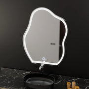 Organické LED zrkadlo 50x70cm dotykové formuláre Deframe SMABLABLE DEFRICION SYSTÉM