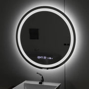 Zrkadlo LED LED 80 cm Celeste Motionglow Marcello Smoteble Clock Defosting System