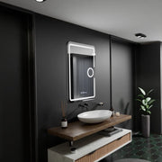 Zrkadlové obdĺžnikové obdĺžniky 50x70cm Eclat Motionglow Marcello Disping & Termeter Luba Cosmetica Dimabil