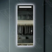 Obdĺžnikové LED zrkadlo, 60x150cm, Marcello Touch Dressing Couture