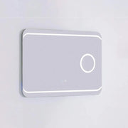 Obdĺžnikové LED zrkadlo, 80x60cm, Stella Touch, Demister System