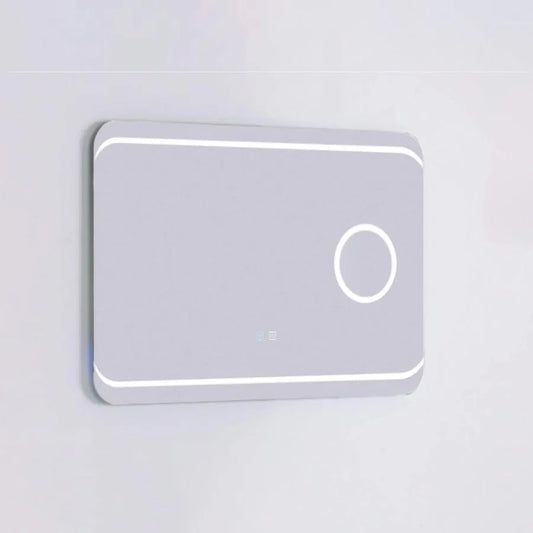 Obdĺžnikové LED zrkadlo, 80x60cm, Stella Touch, Demister System