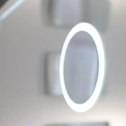 Obdĺžnikové LED zrkadlo, 80x60cm, Stella Touch, Demister System