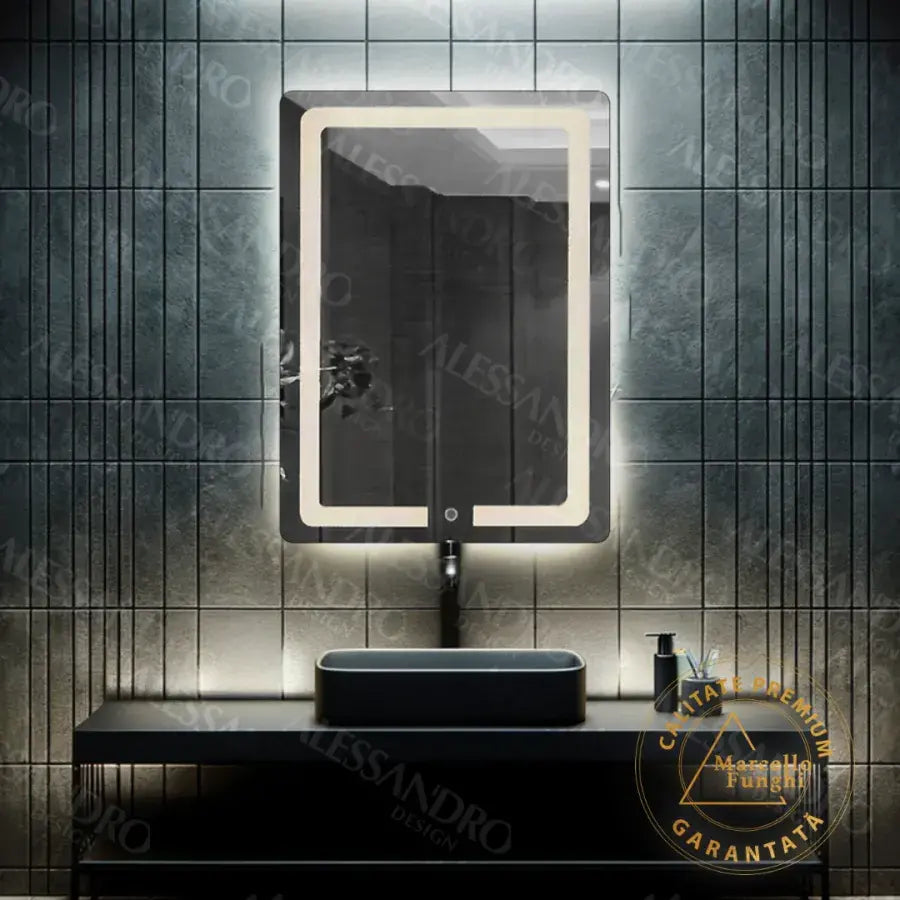Zrkadlo LED Touch Rhea System Defosting 60x80 cm zbierka Marcello Funghi
