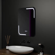 Zrkadlové obdĺžnikové obdĺžnikové 60x80cm dotyk Ulrich Demosting System