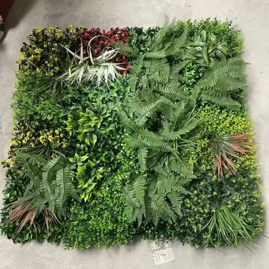 Umelý panel 100x100 cm zelený