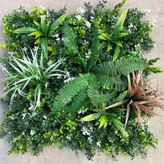 Umelý panel 50x50cm zelený