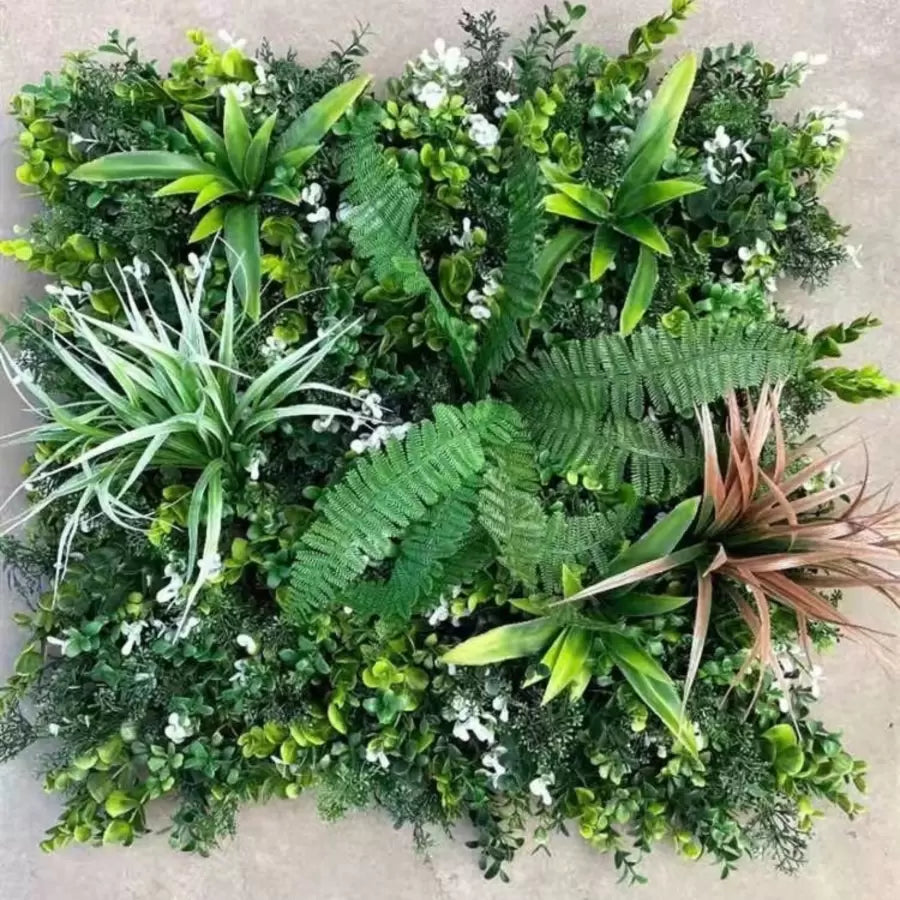 Umelý panel 50x50cm zelený