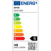 LED panel zapustil 48 W studené biele svetlo