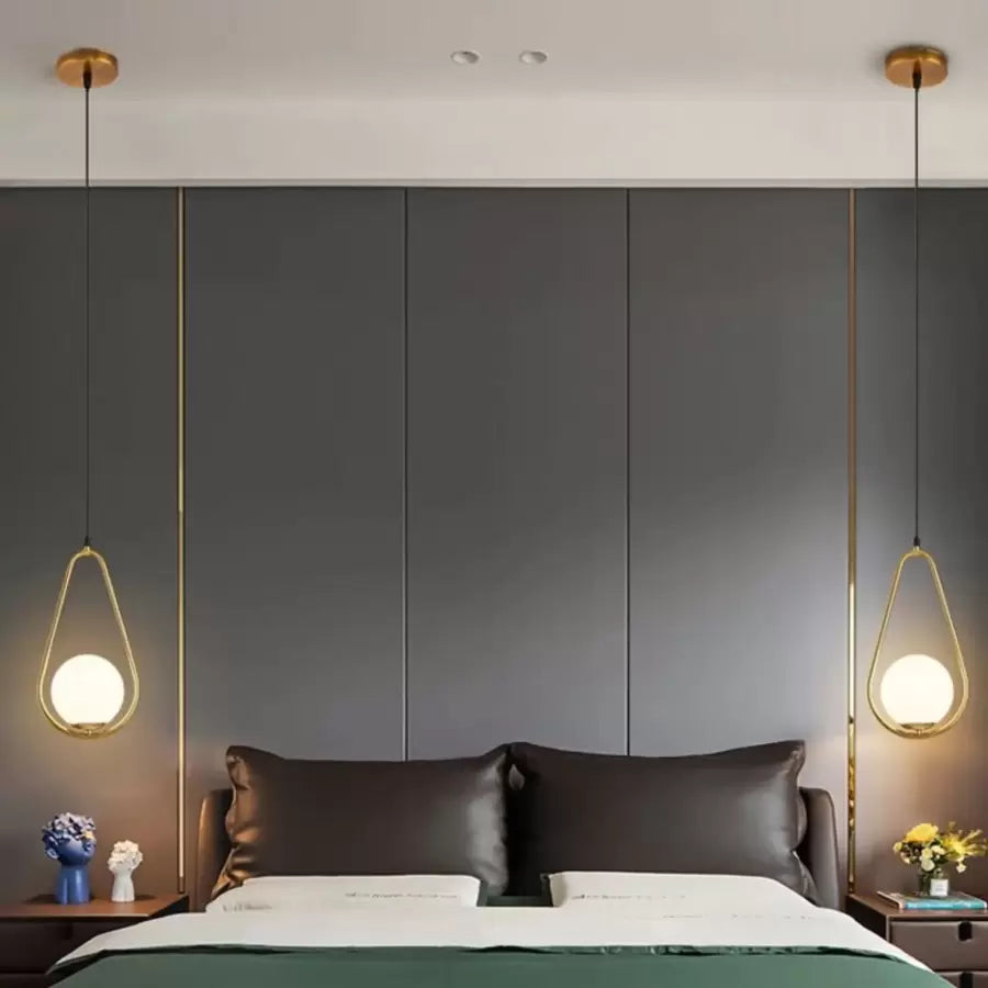 Lust Loft Haven, 1x E27, Zlatá biela, kov, nastaviteľná výška