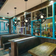 Lustu tvar Cub, Struktur Uno, 1x E27, čierna, zavesená, kov