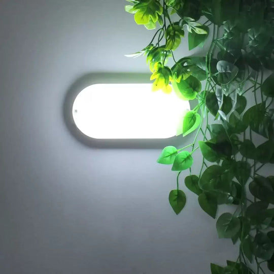 LED stropné svietidlo FANTAS Oválne 15W 20cm Biele Exteriér IP65 Predvolený názov Alessandro Design