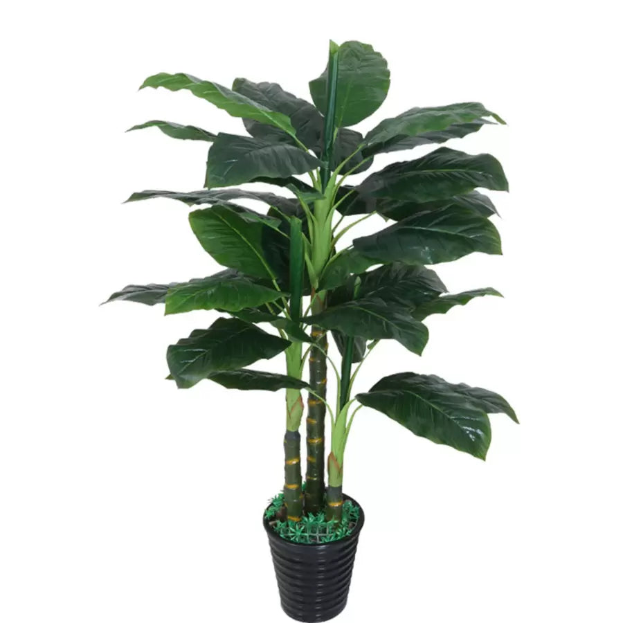Umelá rastlina Dieffenbachia, bez kvetináčov, 160 cm zelená