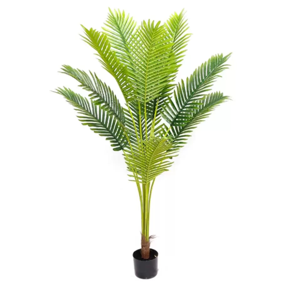 Palm Artificial Plant areca, bez kvetináčov, 160 cm zelená