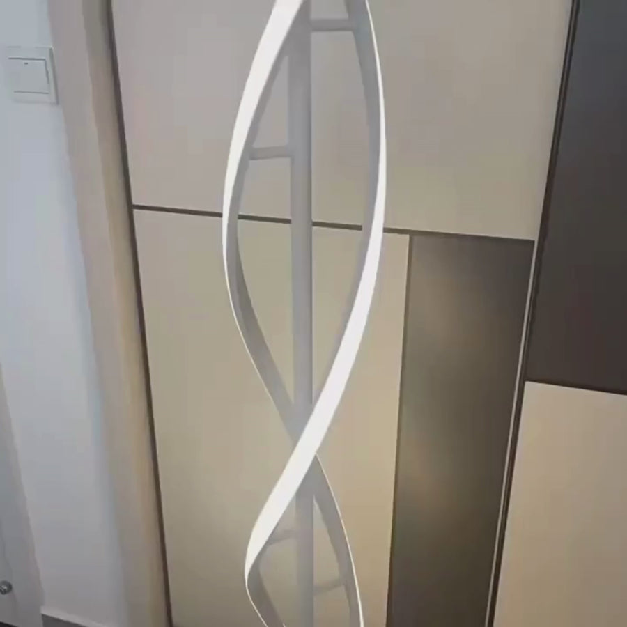 Usilon LED lampa, 48W, studené/teplé/neutrálne svetlo, kov a akryl, biela