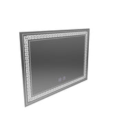 Zrkadlové LED obdĺžnikový 80x60cm Vorice Touch System deaktivuje