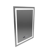 LED Touch Gustav Mirror Defrition Systém, hodiny a teplota 60x80 cm