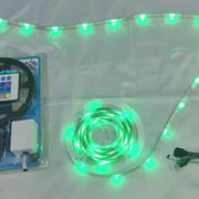 Kit Banda LED 5050 5m cu telecomanda, RGB, 10W/m, 5m, IP44