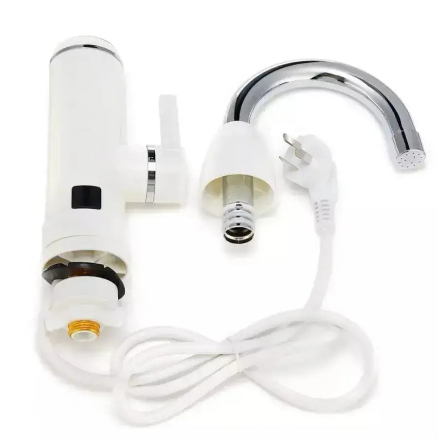 Okamžitý elektrický kohútik pre horúcu vodu, LCD displej, biely, LZ-501X