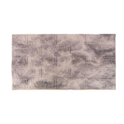 Sada 10d 3d samostatne šedá tehla z mäkkej peny, 77 cm x 70 cm x 6 mm