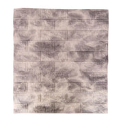 Sada 10d 3d samostatne šedá tehla z mäkkej peny, 77 cm x 70 cm x 6 mm