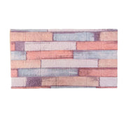 Sada 10D 3D samopásilie viacfarebné tehly mäkkej peny, 77 cm x 70 cm x 6 mm